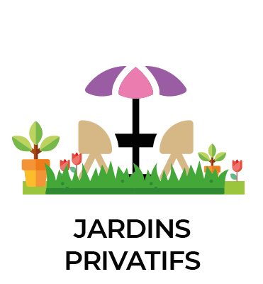 jaridns jardin privatif